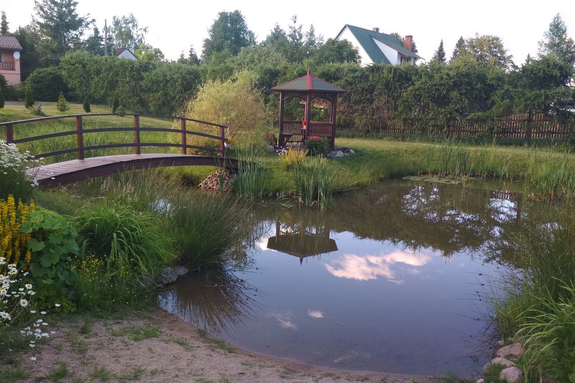 Zjawiskowa Puszcza Augustowska otaczająca domek